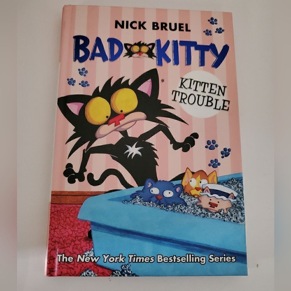 Hardcover book Bad Kitty graphic novel
